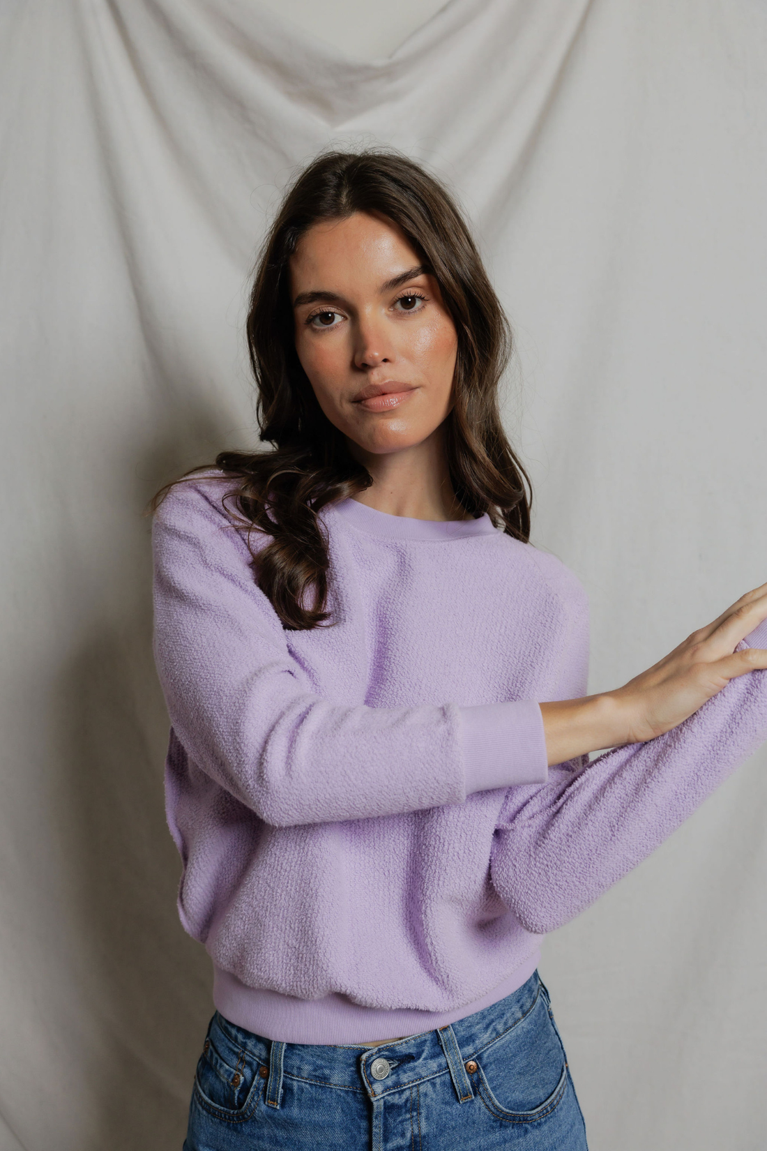 Perfectwhitetee Ziggy Inside Our Fleece Ultraviolet