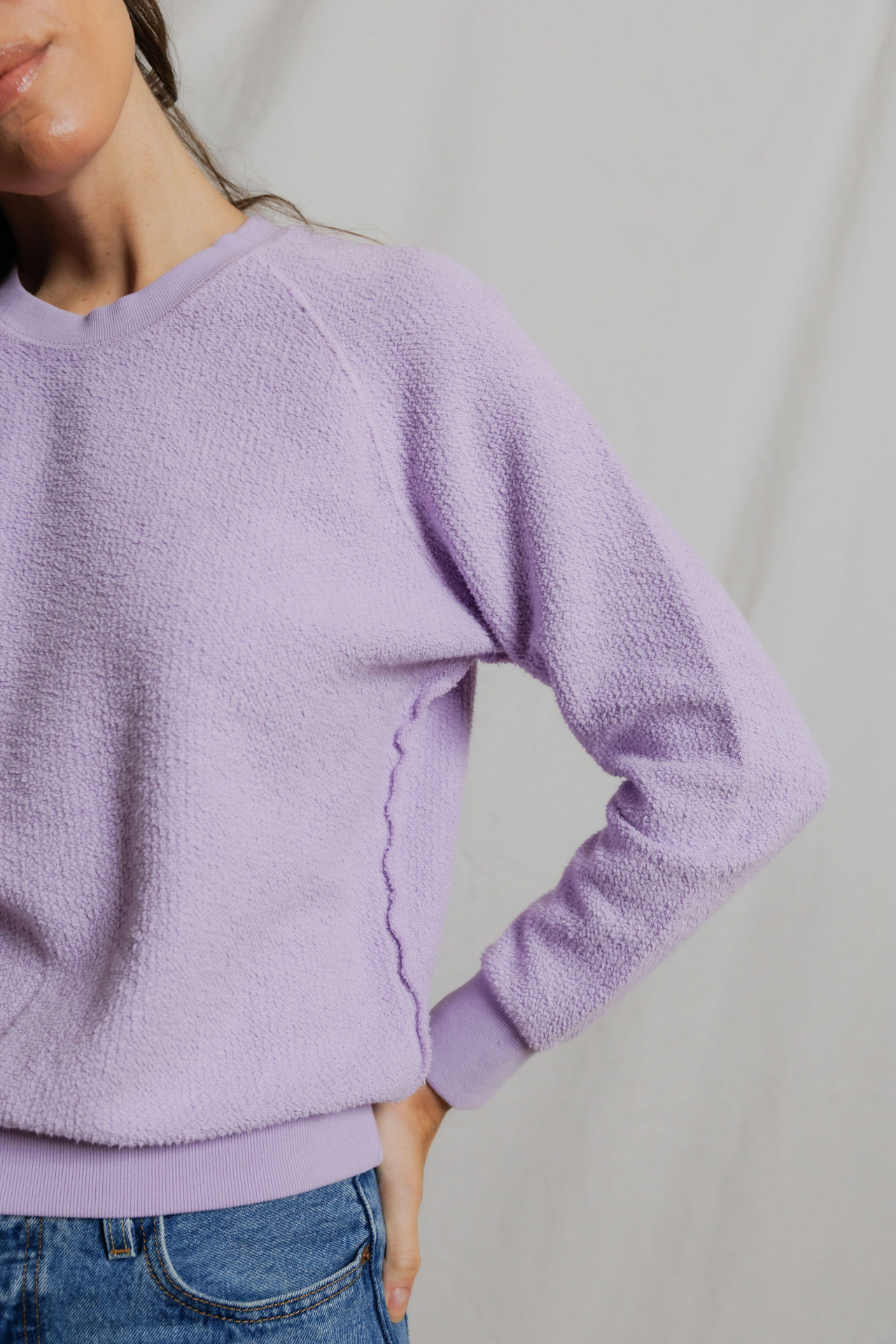 Perfectwhitetee Ziggy Inside Our Fleece Ultraviolet