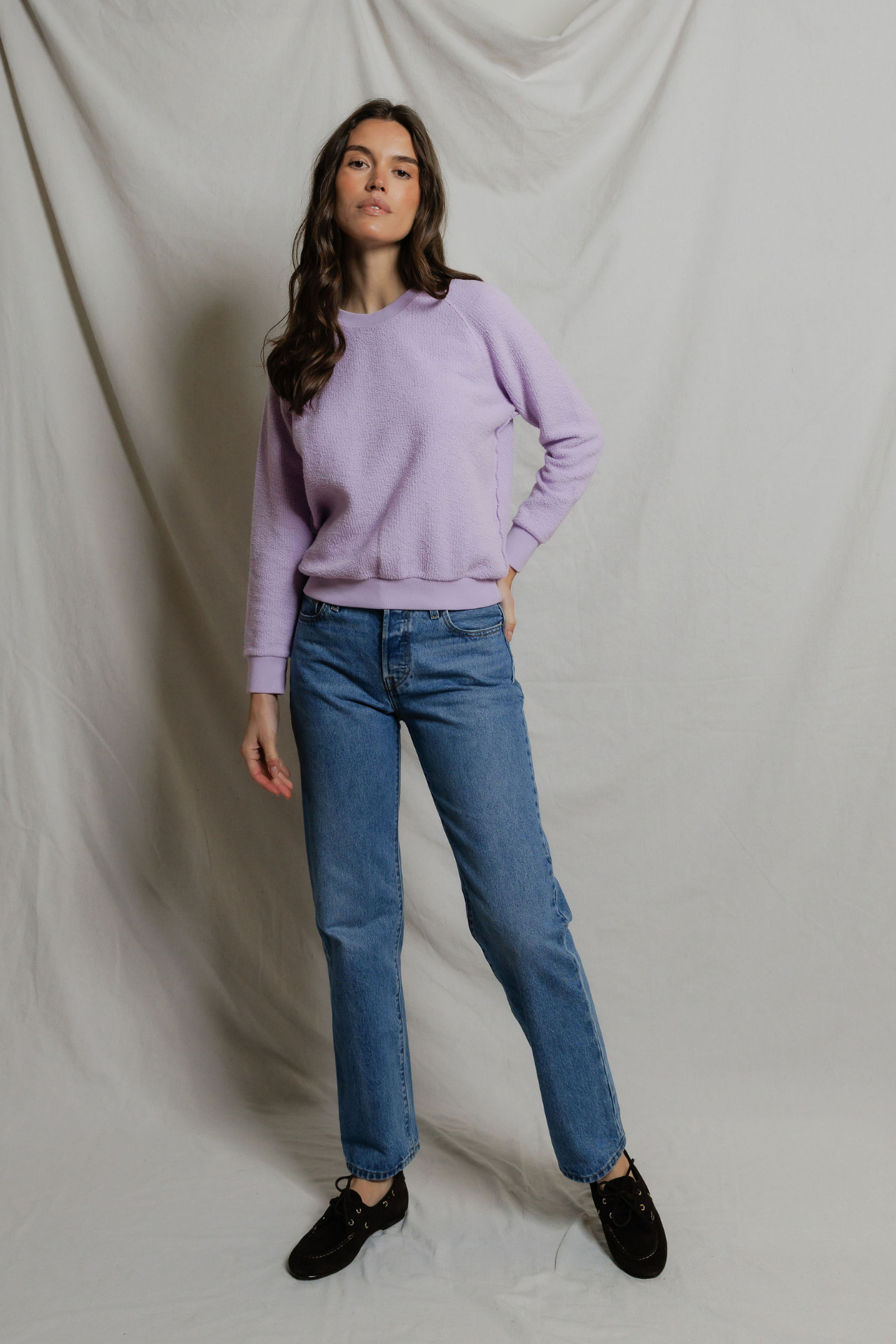 Perfectwhitetee Ziggy Inside Our Fleece Ultraviolet