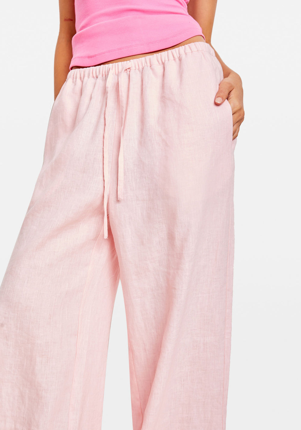 RESORT PANT PALE PINK