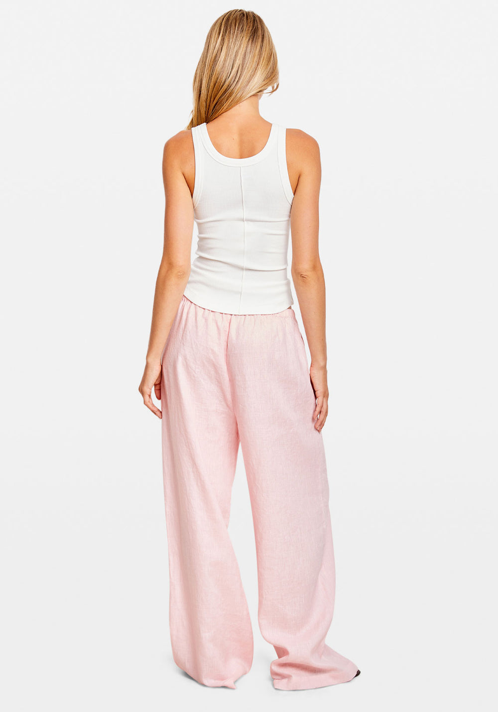 RESORT PANT PALE PINK