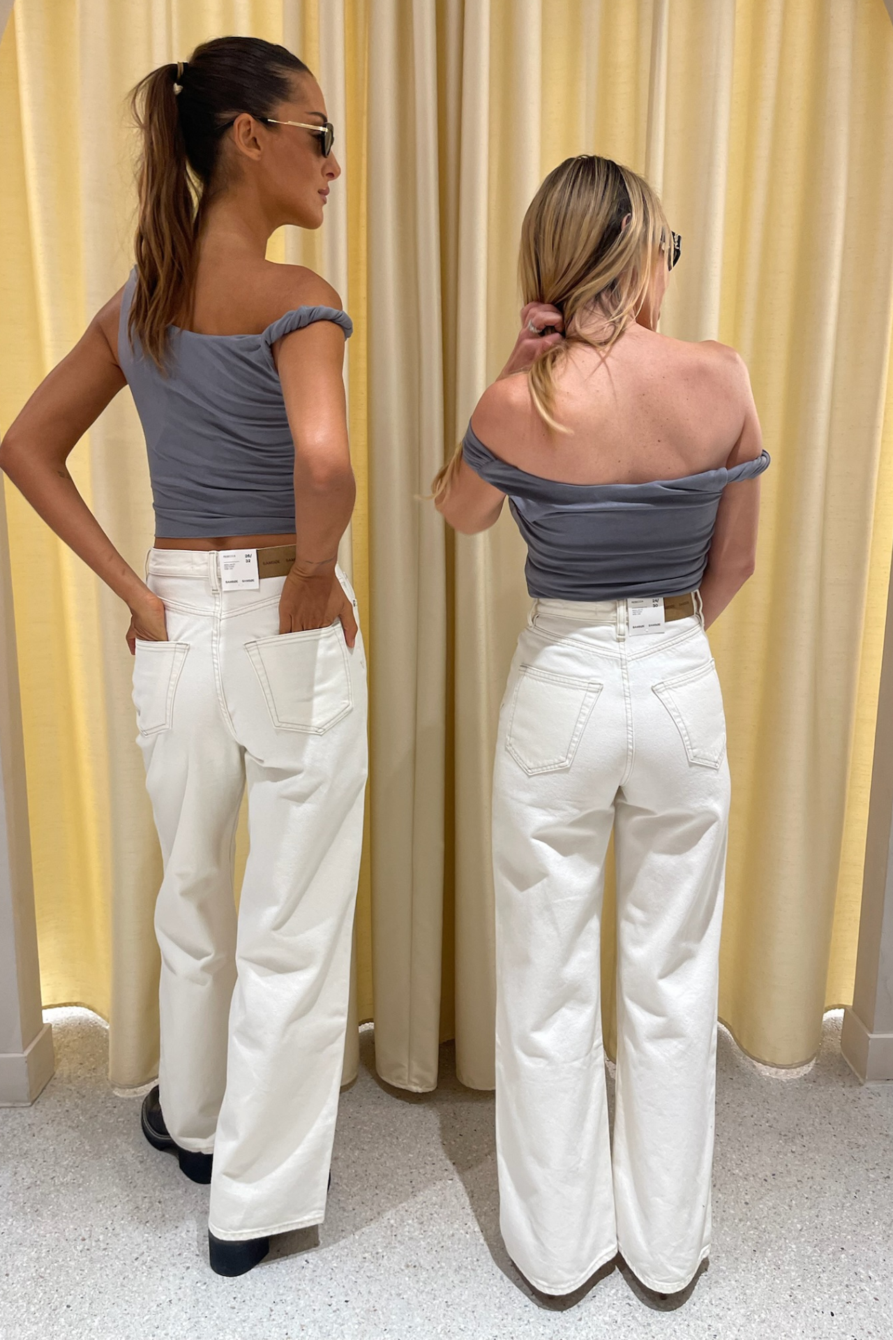 TWIST DRAPE TOP SLATE
