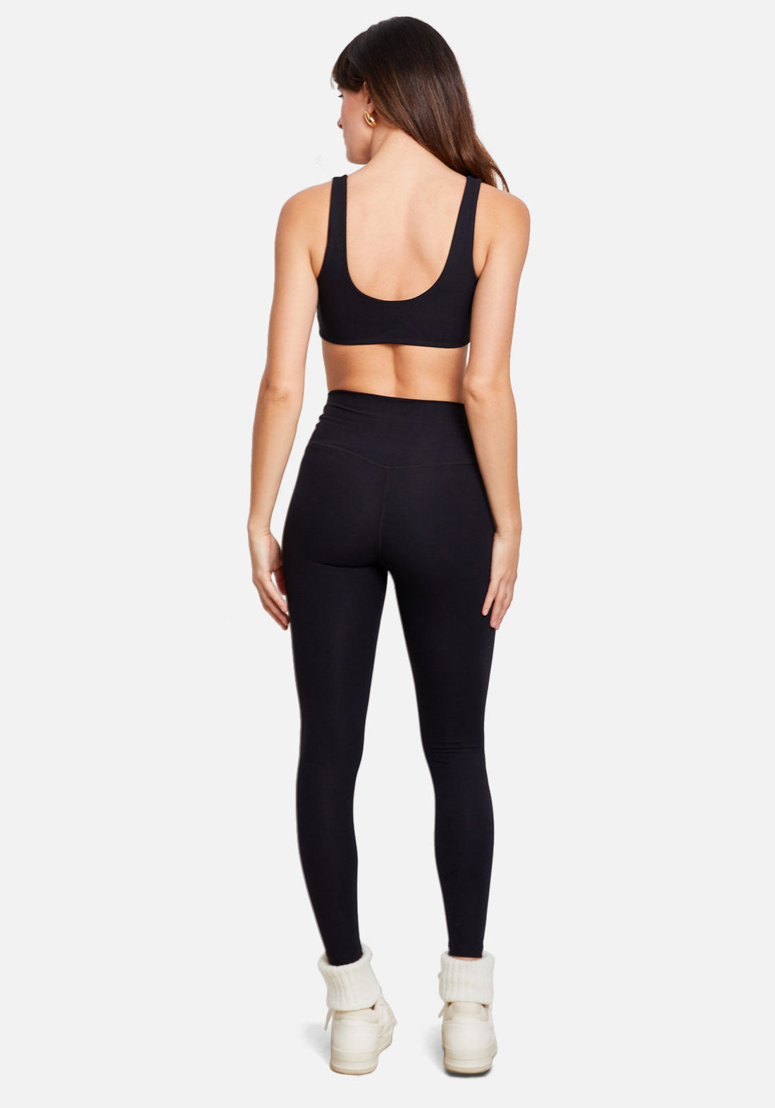 Second Skin Legging Sueded Onyx