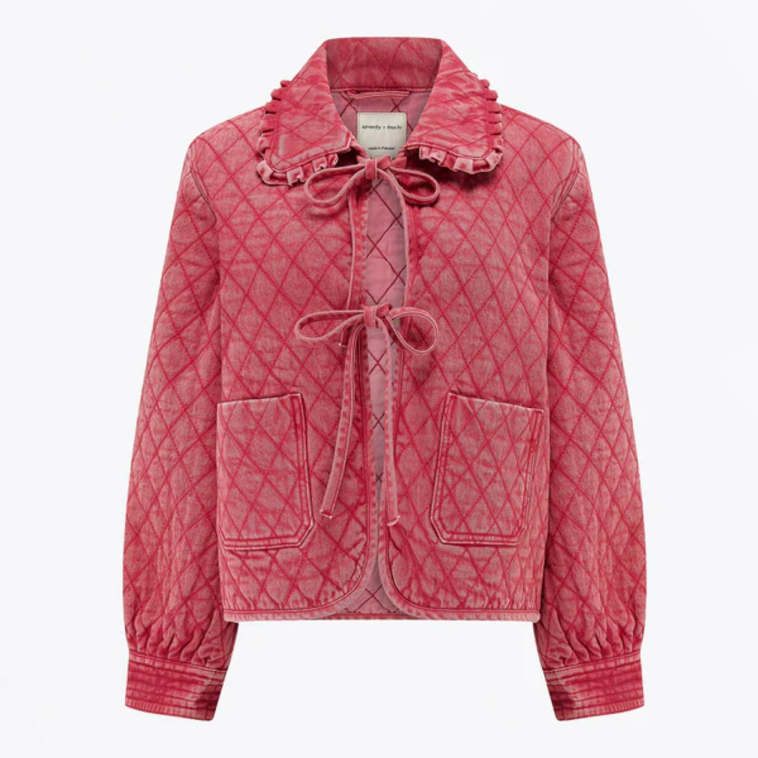 Seventy + Mochi Heidi Jacket In Vintage Red