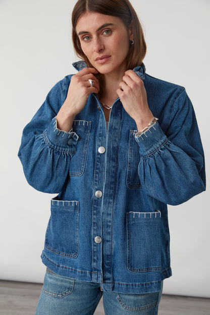 Seventy + Mochi Pablo Jacket In Americana