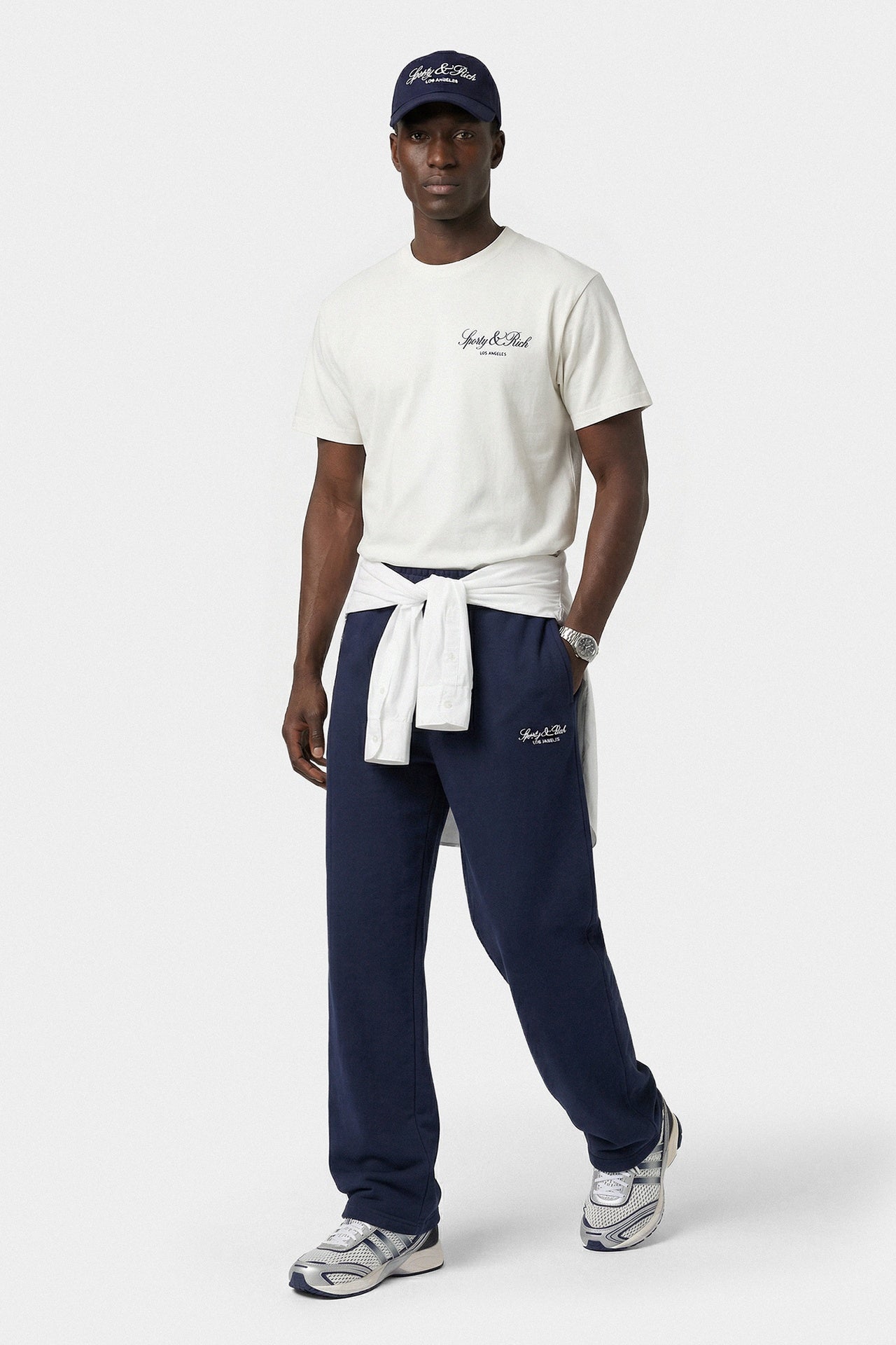 Sporty &amp; Rich Vendome LA Tshirt Ecru