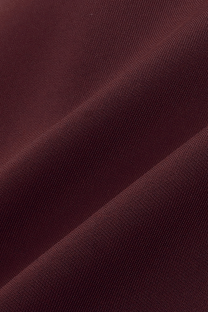 Sporty &amp; Rich Signature Logo Retro Track Pant Bordeaux White