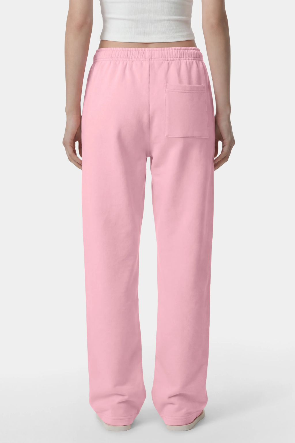 Sporty &amp; Rich Yankees Krystal Wide Sweatpant Candy/White