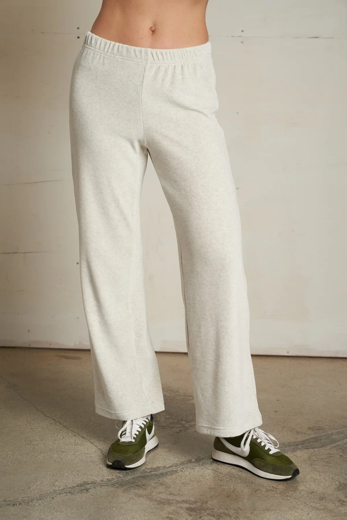Alex Velour Pant Oatmeal