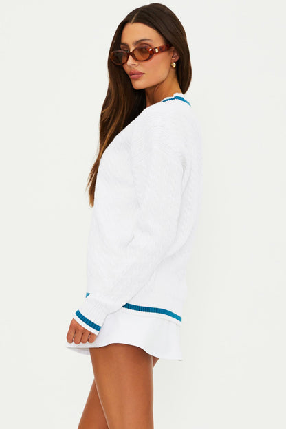Beach Riot Montana Sweater Birdie Blue