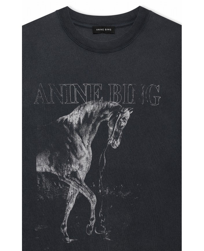 Lili Tee Horse Washed Black