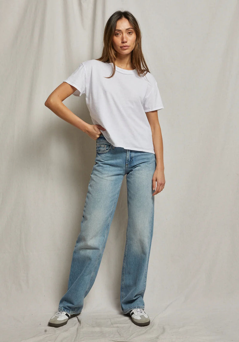 HARLEY BOXY CREW WHITE