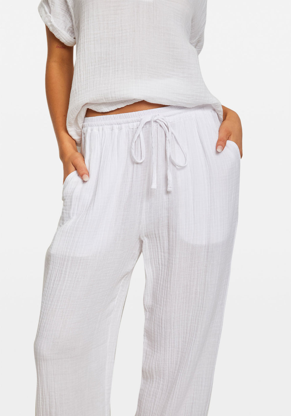 DYLAN PANT WHITE