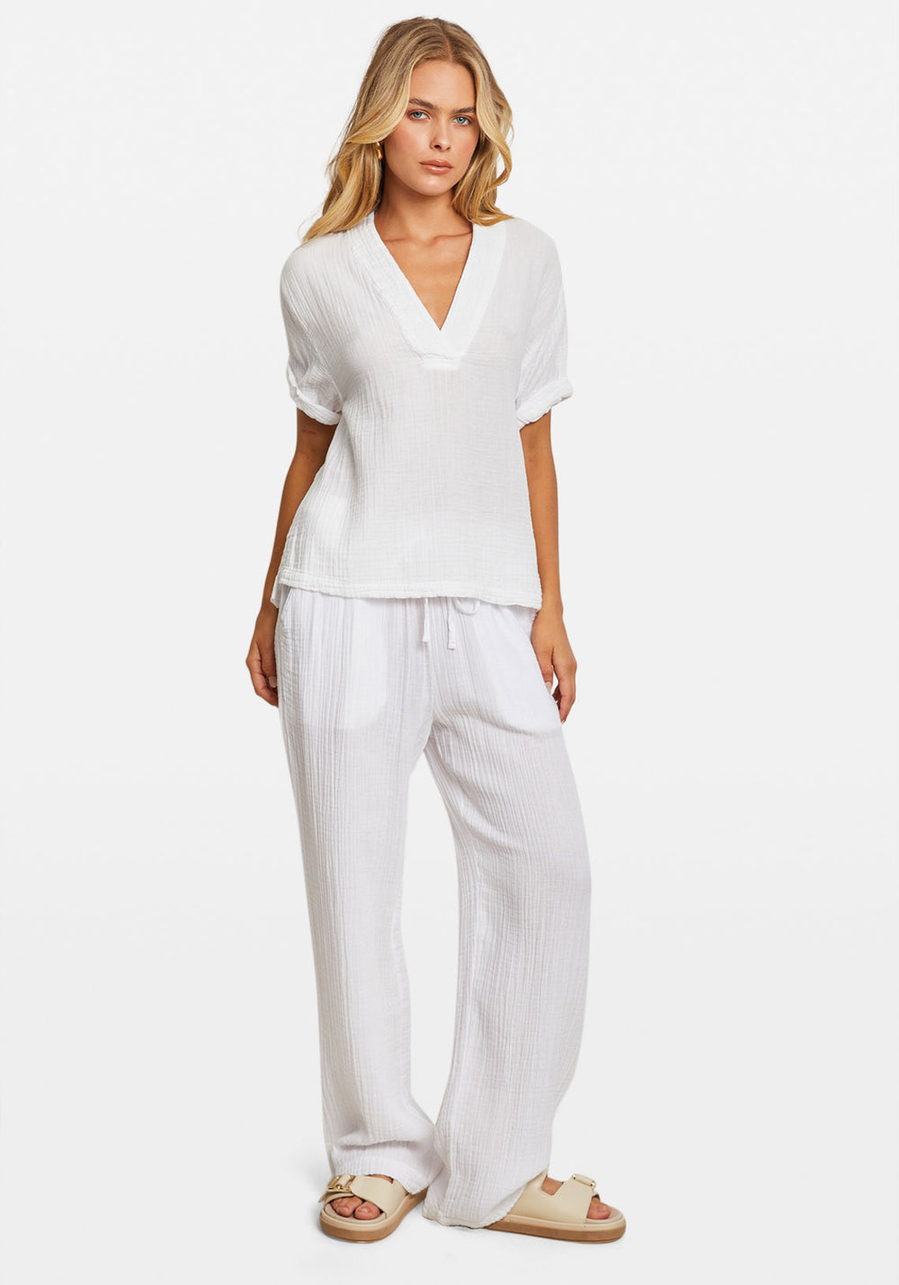 DYLAN PANT WHITE