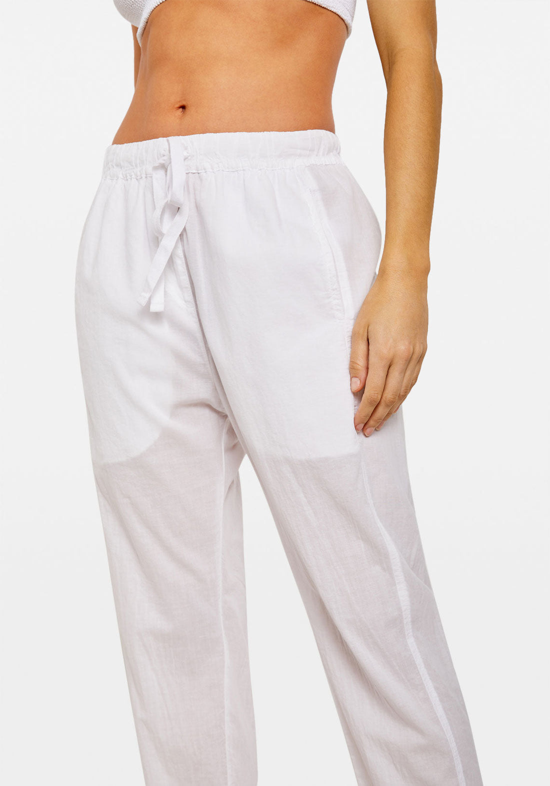 Draper Pants White