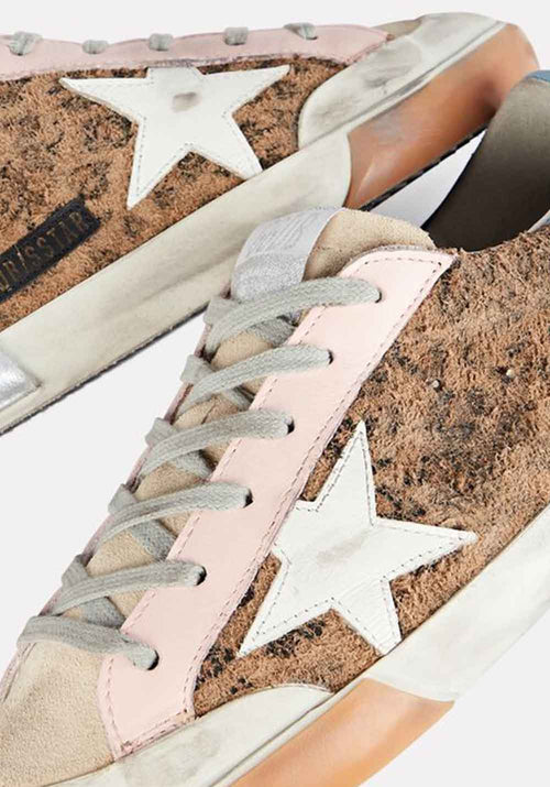 Super Star Penstar Sneakers Beige Brown Black Pearl Light Pink Light Blue Golden Goose Tuchuzy