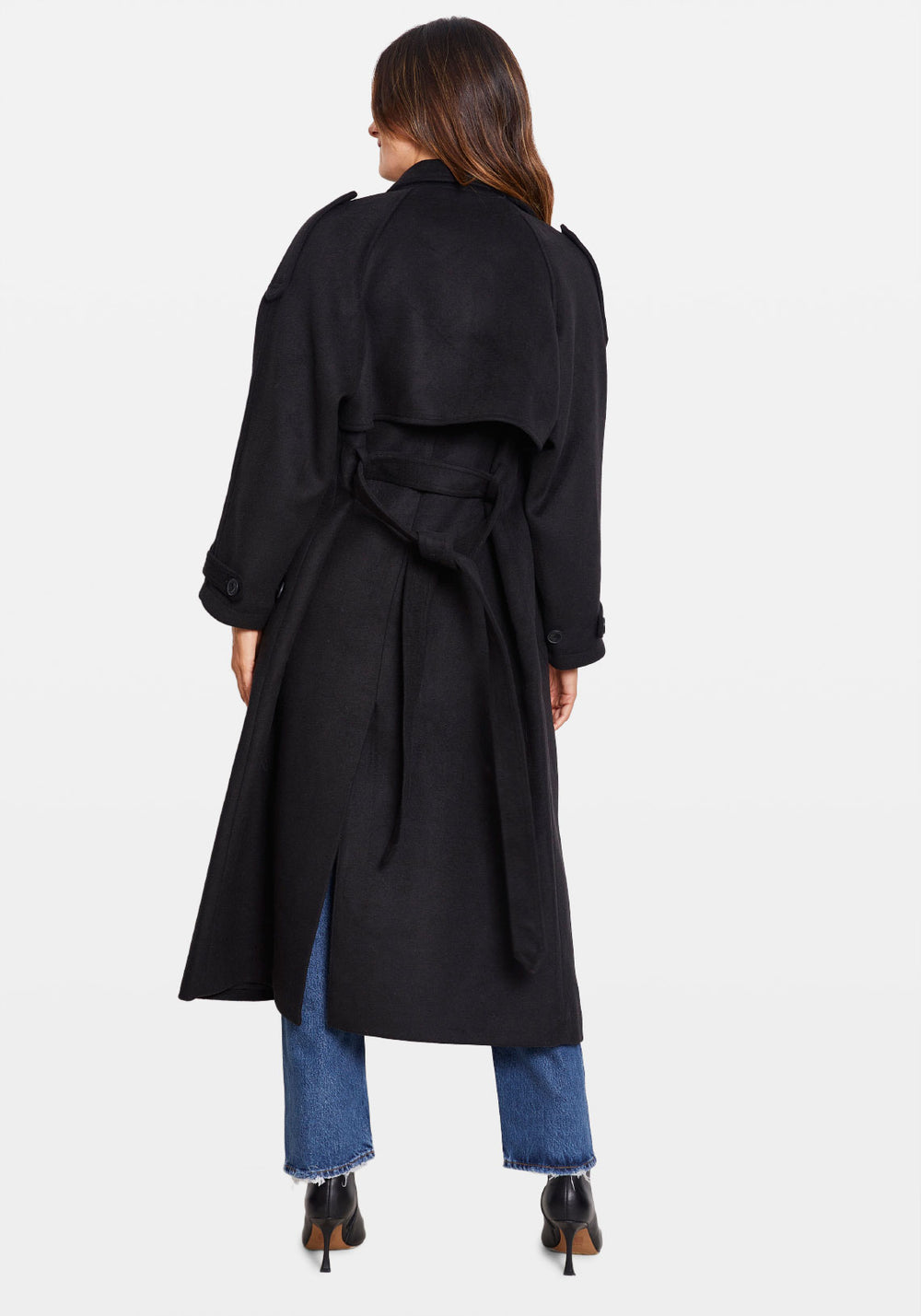 BEA WOOL COAT BLACK