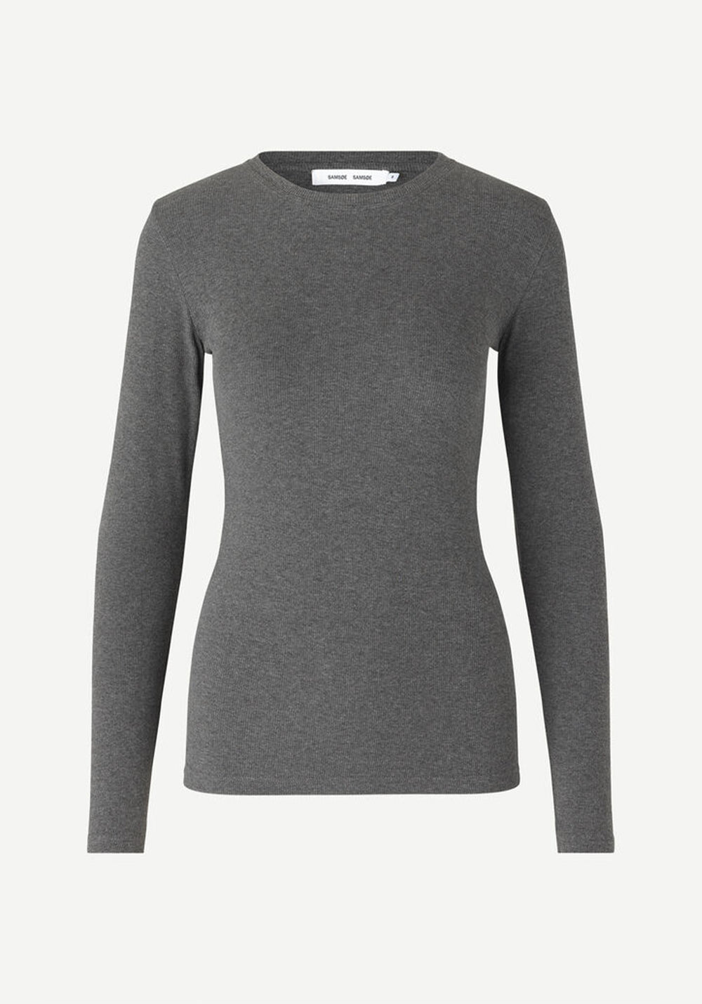 ALEXA LS TOP DARK GREY MEL